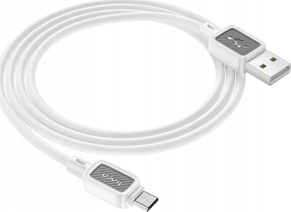 USB A į Micro USB laidas Hoco 2,4A 1 m X108 baltas
