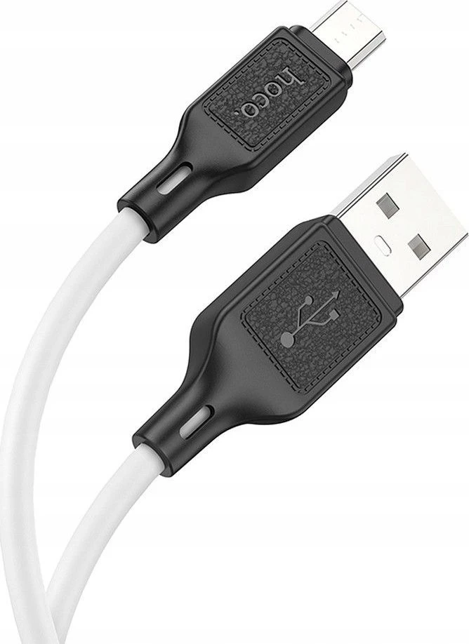 USB A į Micro USB laidas Hoco 2,4A 1 m X90 baltas