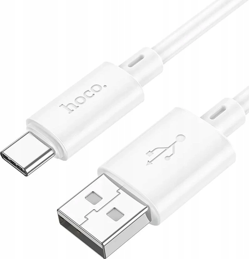 Cable USB A to Micro USB Hoco 2,4A 1 m X88 baltas