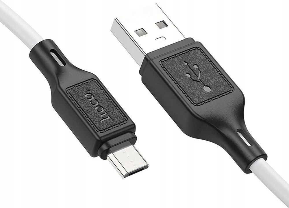 USB A į Micro USB laidas Hoco 2,4A 1 m X90 baltas