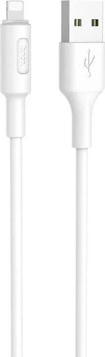 USB kabelis Hoco X25 Lightning 1.0m baltas