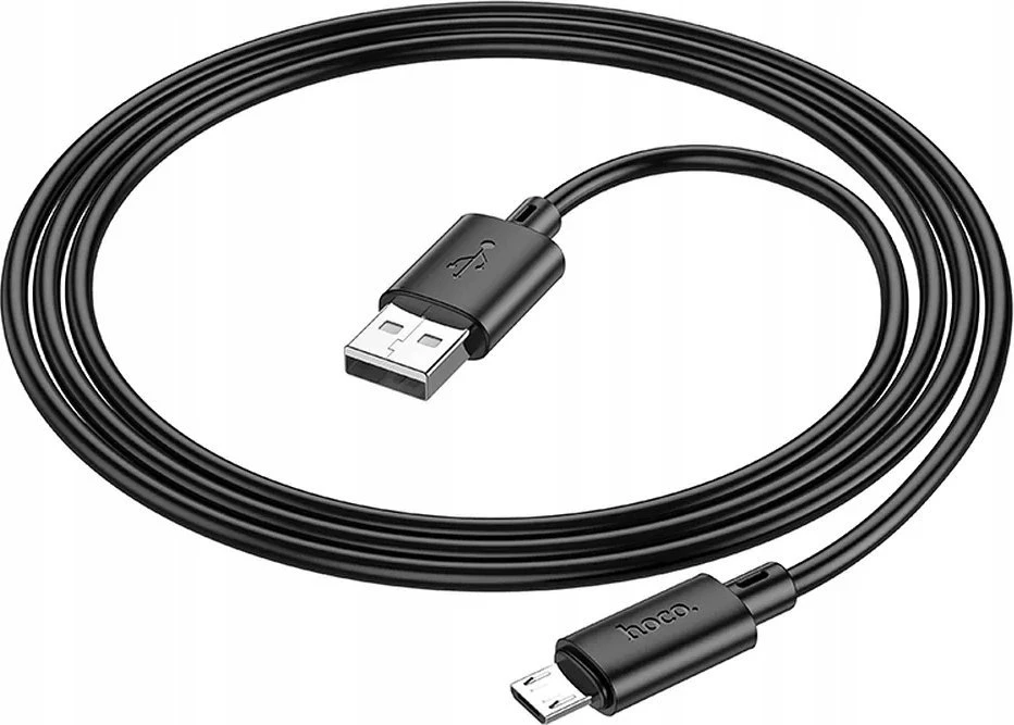 USB kabelis Hoco X88 microUSB juodas 1m