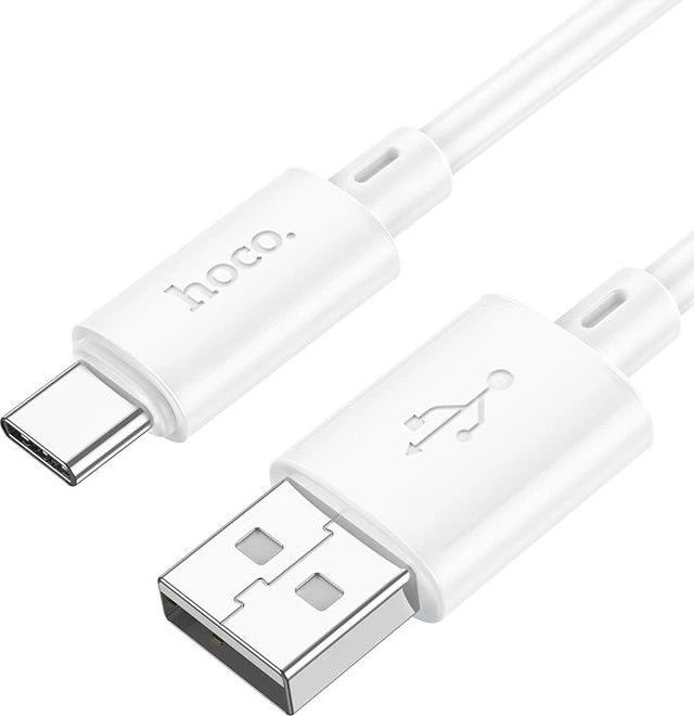 USB kabelis Hoco X88 type-C (3A) 1m baltas