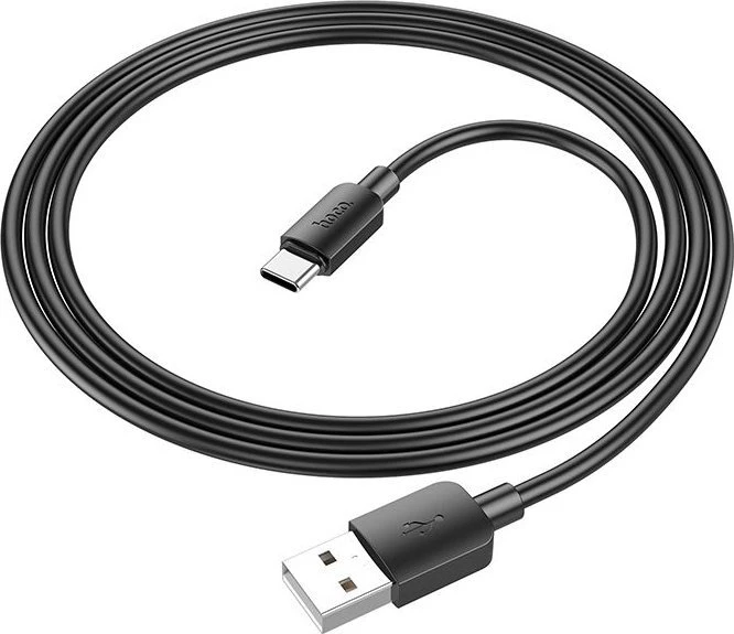 Cable USB A to USB C Hoco PD 2,4A 27W 1 m X96 juodas