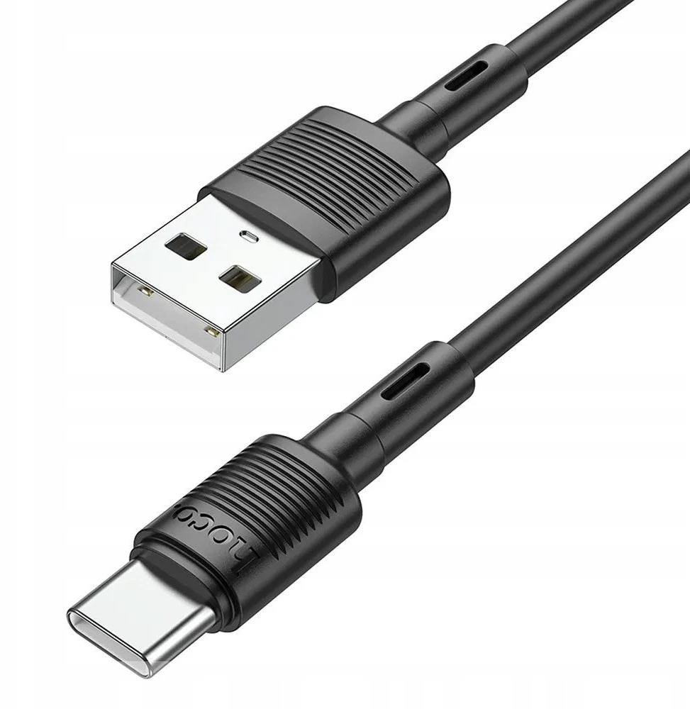 Cable USB A to USB C Hoco 3A 1 m X83 juodas