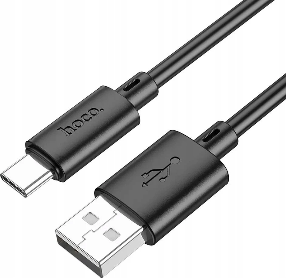 USB kabelis Hoco X88 type-C (3A) 1m juodas