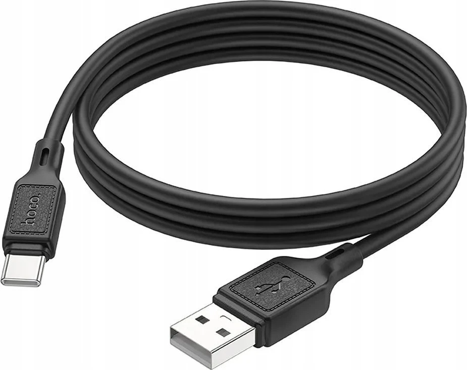 Cable USB A to USB C Hoco 3A 1 m X90 juodas