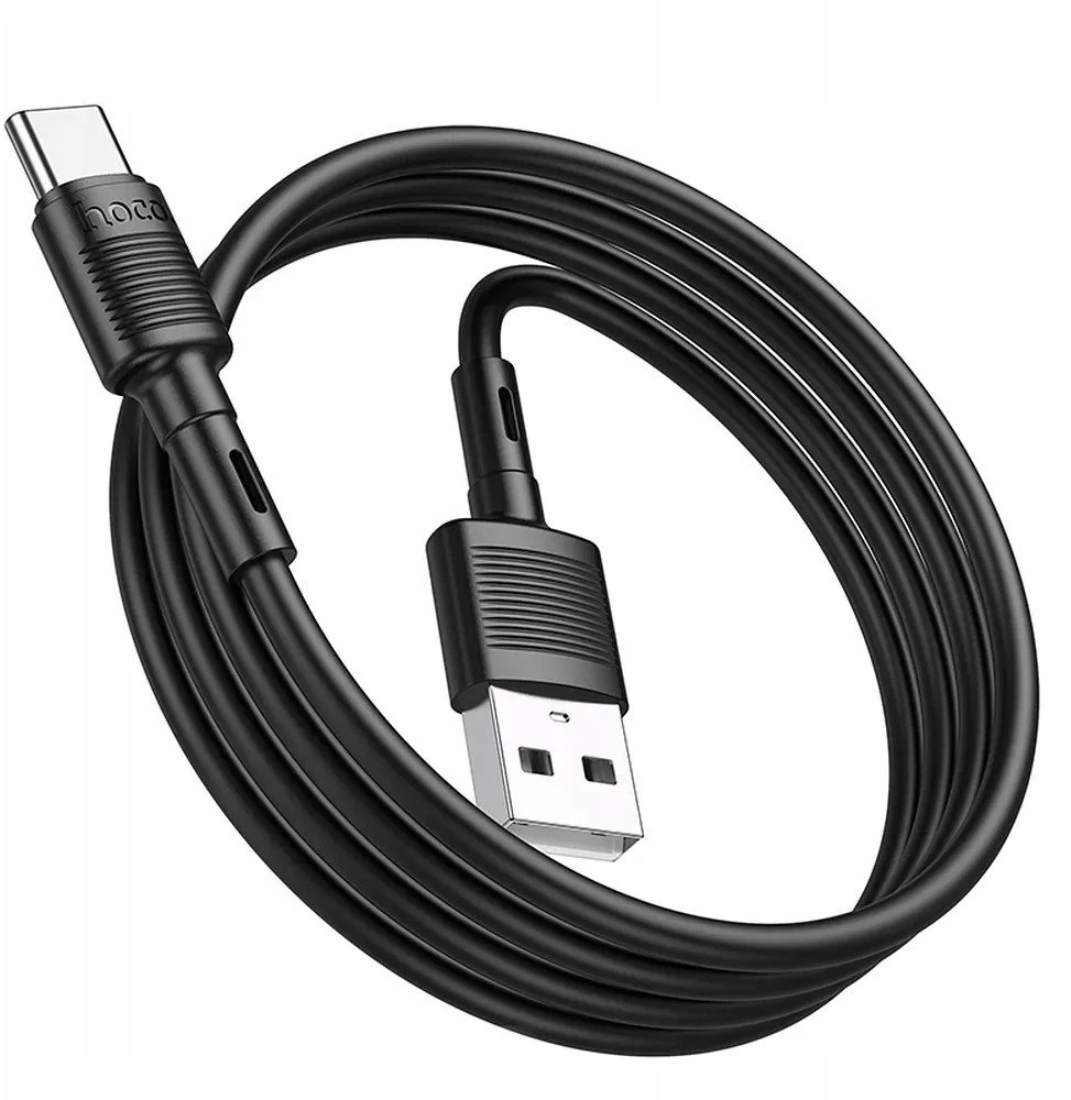 Cable USB A to USB C Hoco 3A 1 m X83 juodas