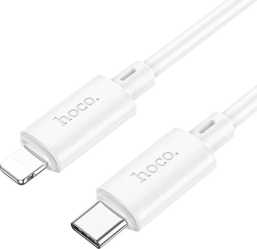 USB kabelis Hoco X88 "USB-C (Type-C) - Lightning" (20W) 1m baltas
