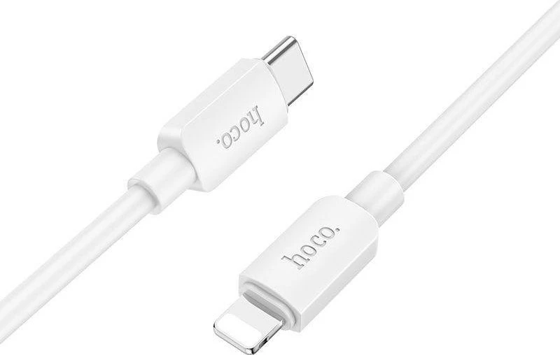 USB C - Lightning laidas Hoco PD 2,4A 20W 1 m X96 juodas