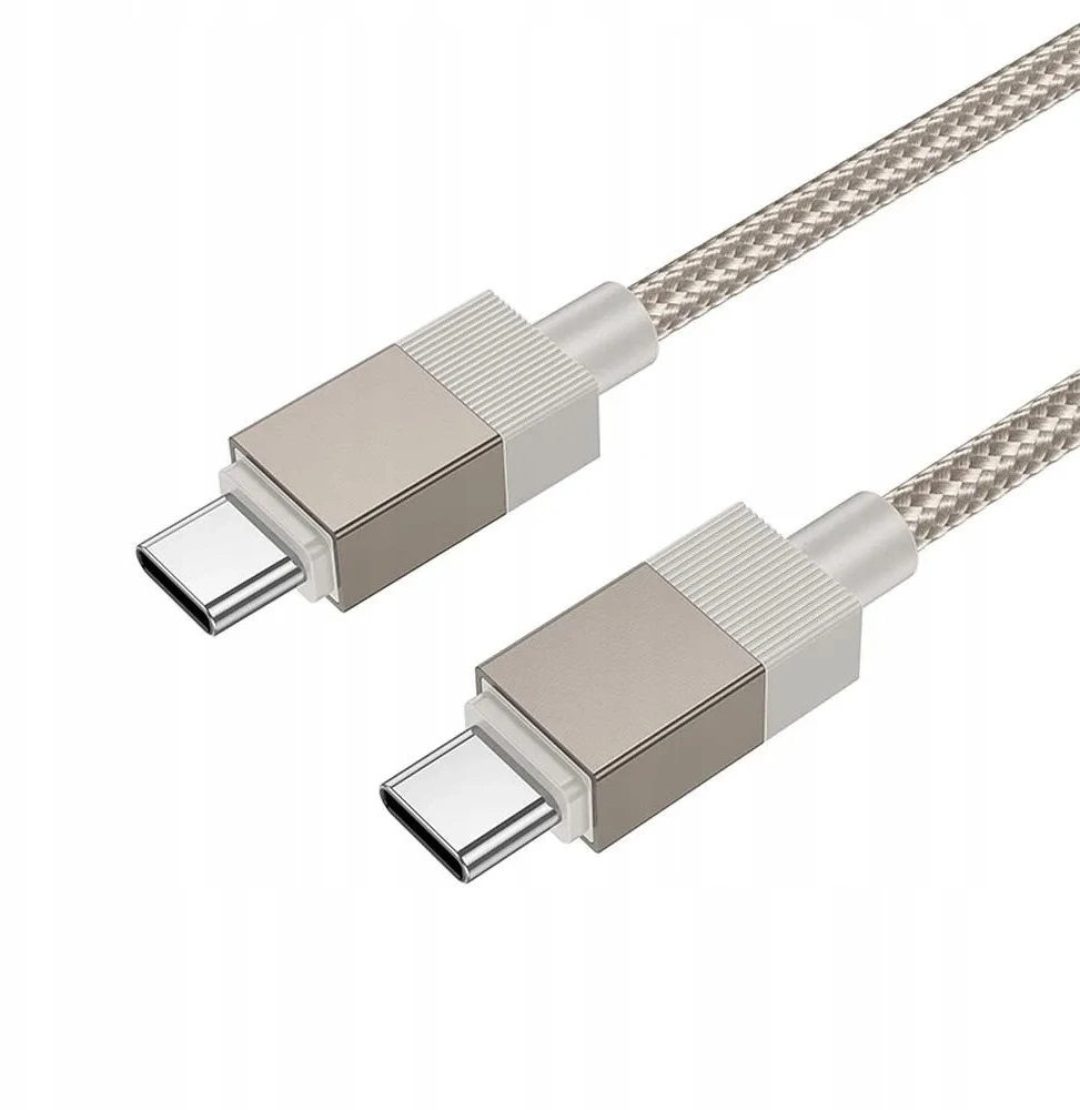 USB-C laidas į USB-C Hoco 3A 60W 1 m X110 auksinis