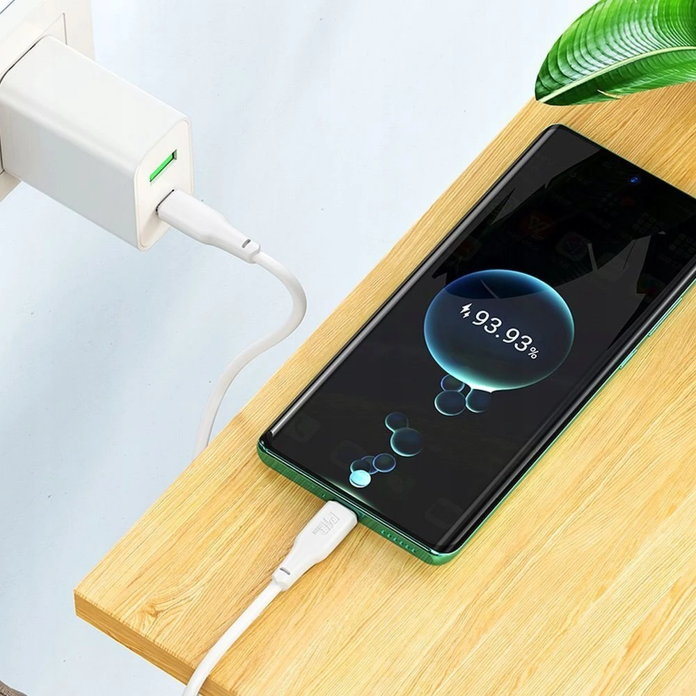 USB-C laidas į USB-C Hoco 3A 100W 1 m X93 baltas
