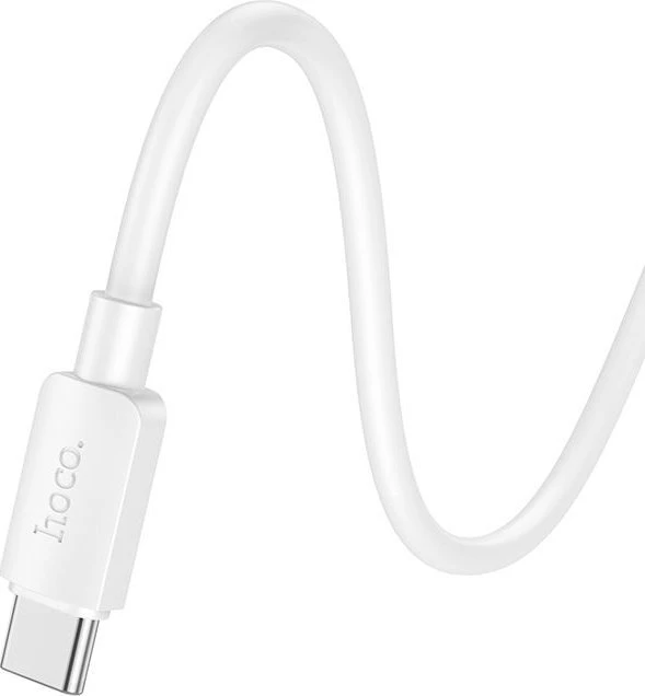 USB C į USB C laidas Hoco PD 6A 100W 1 m X96 baltas