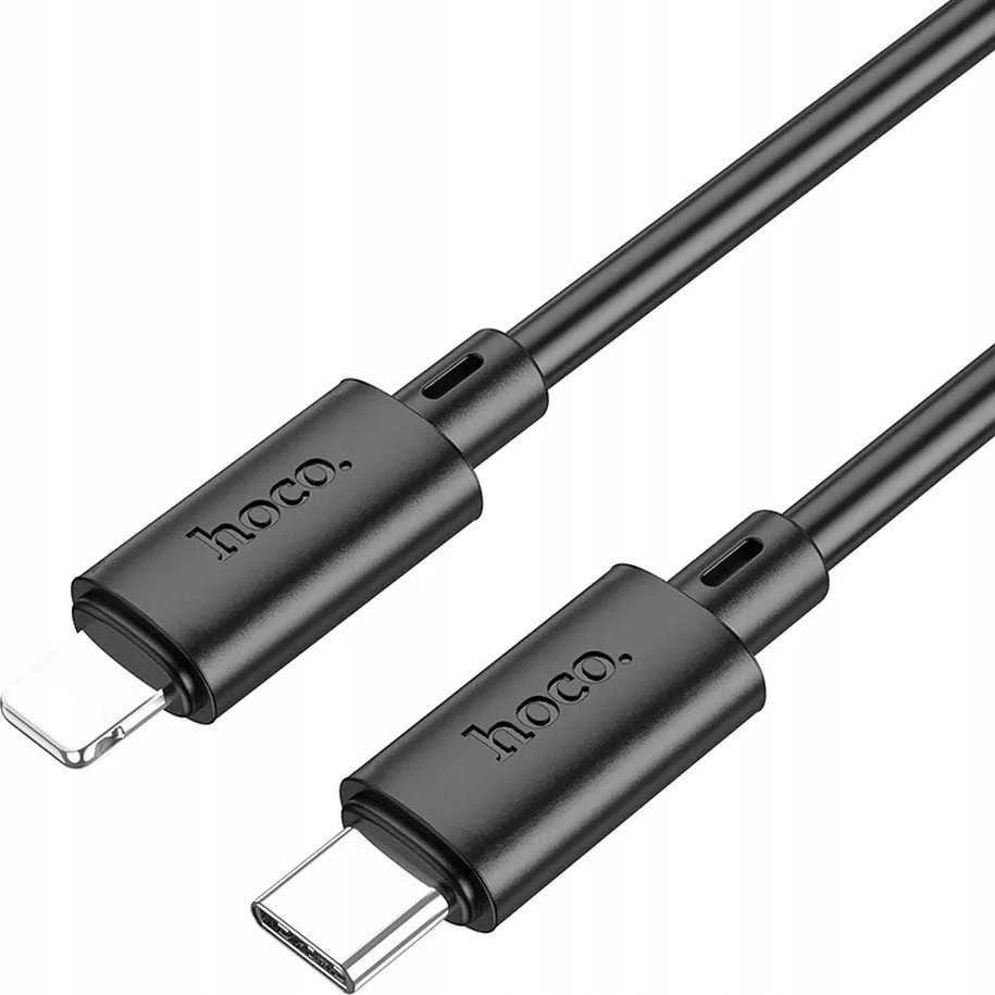 USB C - Lightning laidas Hoco PD 2,4A 20W 1 m X88 juodas