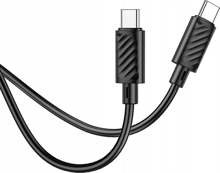USB kabelis Hoco X88 "USB-C (Type-C) to USB-C (Type-C)" (60W) 1m juodas
