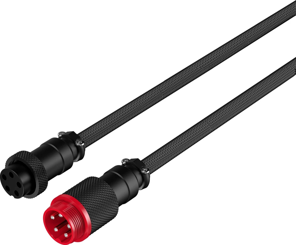 Hewlett Packard (HP) HP HyperX USB-C suvyniotas kabelis pilkas-Juodas