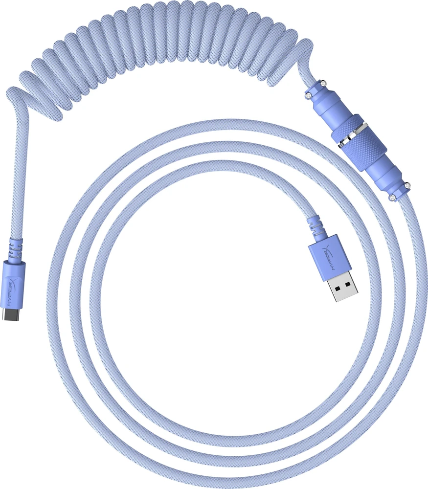 Hewlett Packard (HP) HP HyperX USB-C suvyniotas kabelis Light Violetinė