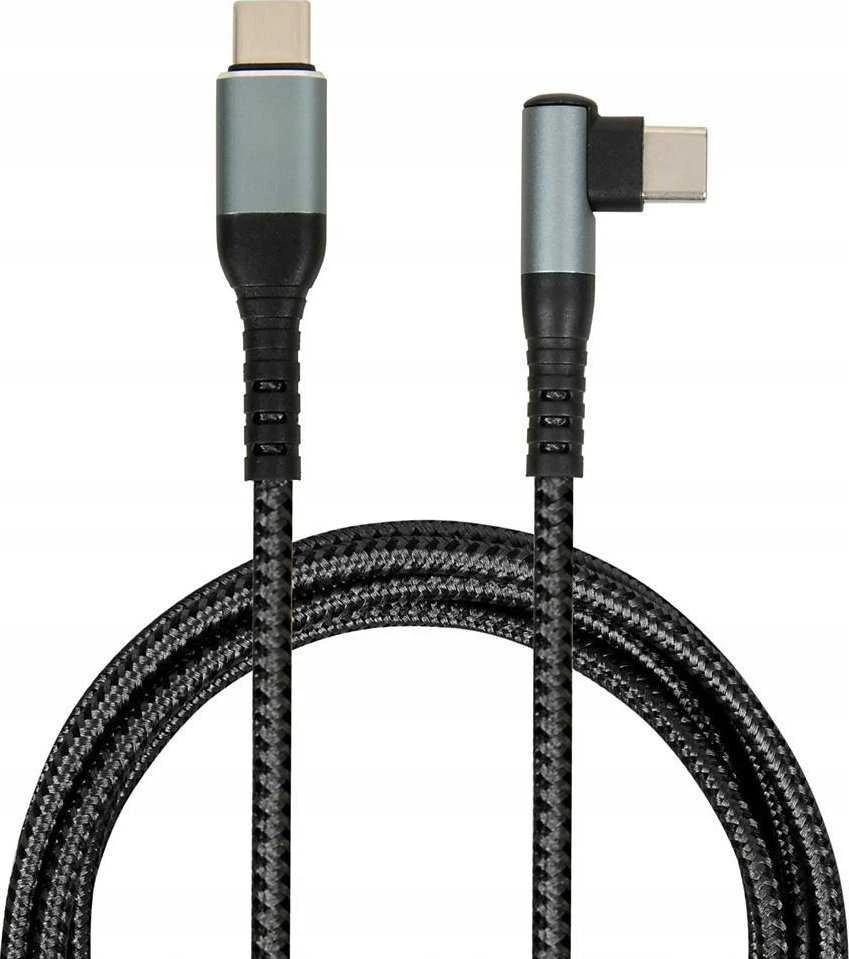 USB Kabelis - iBox IKUTC100 USB 2.0 2m Greitas Įkrovimas 5A Energijos Tiekimas Juodas