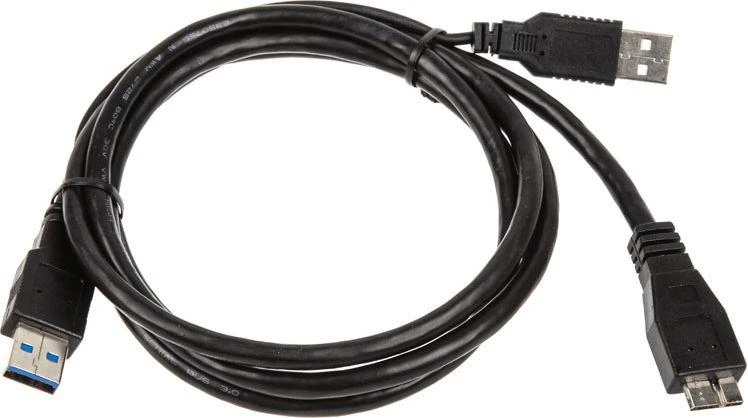 Kabelis USB InLine 2x USB-A - 1 m Juodas (35415Y)