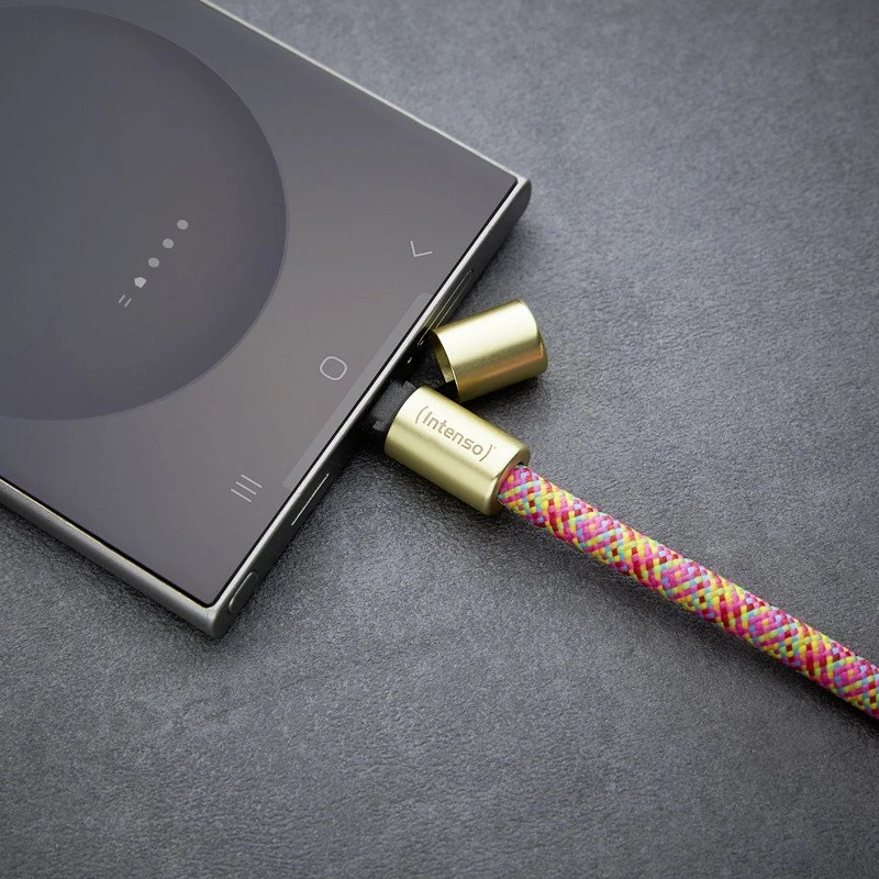 Kabelis USB Intenso USB-C – USB-C 1,6 m Multicolor (7991005)