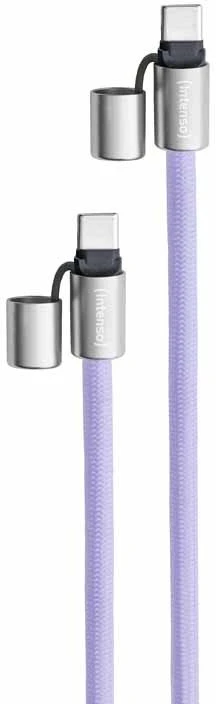 USB-C–USB-C LAIDAS 1,65 M / VIRSUTĖLIS VIOLETINIS 7991003 INTENSO
