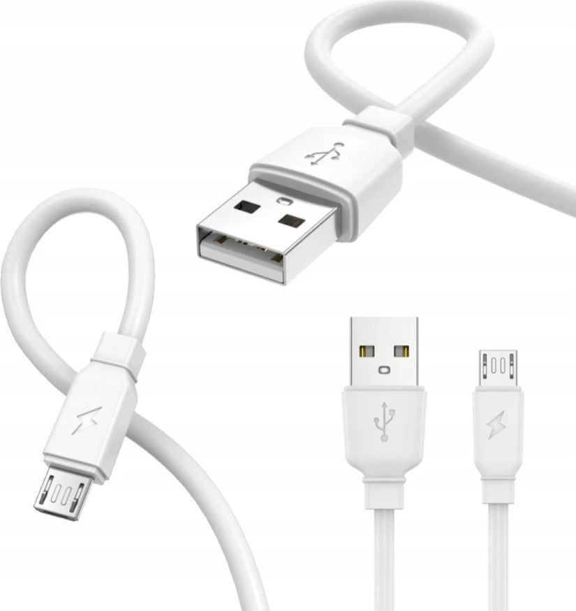 JELLICO cable B15 Micro 3.1A 1M Baltas