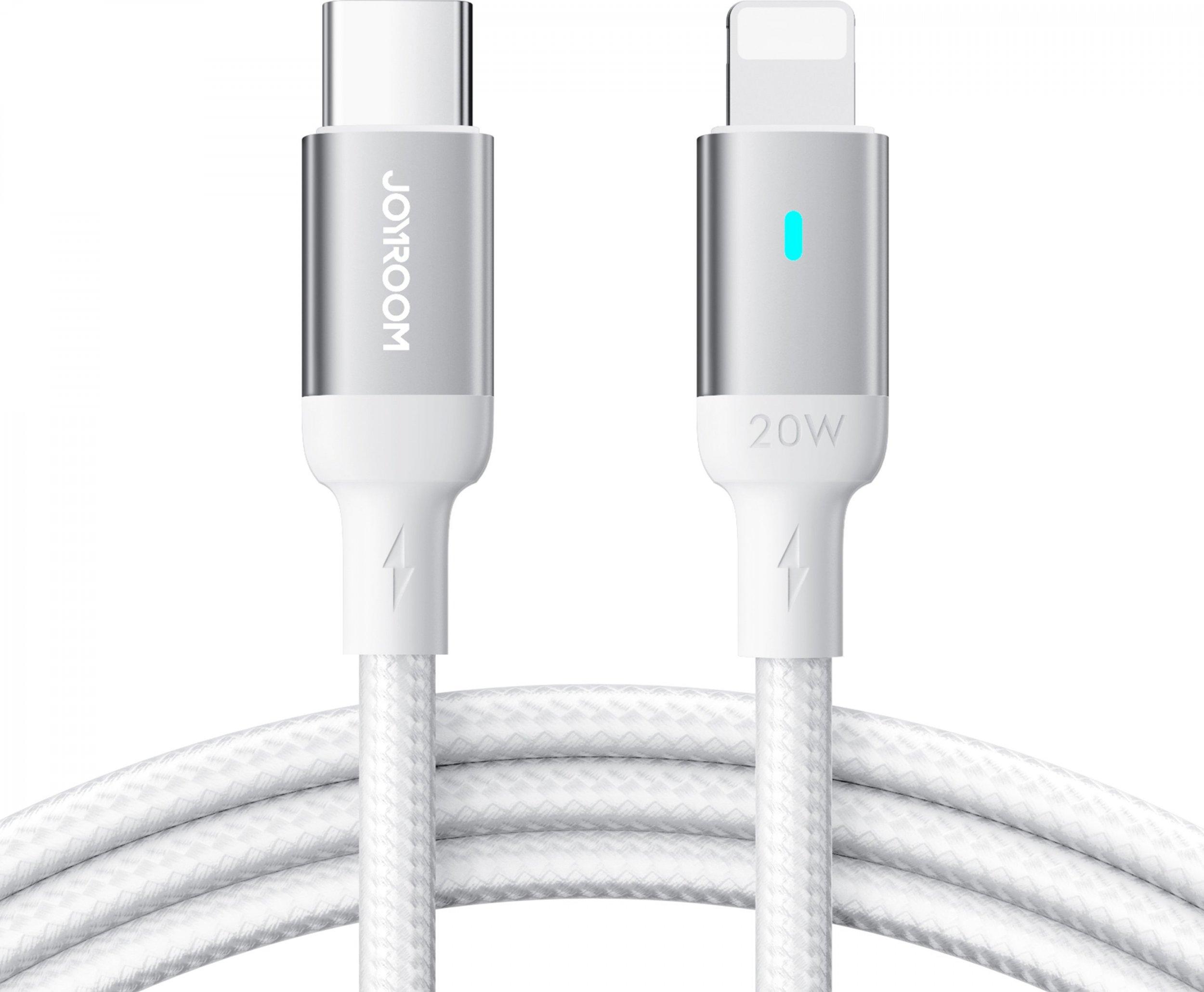 USB kabelis Joyroom S-CL020A10 Type-C iki Lightning 20W 2,0m baltas