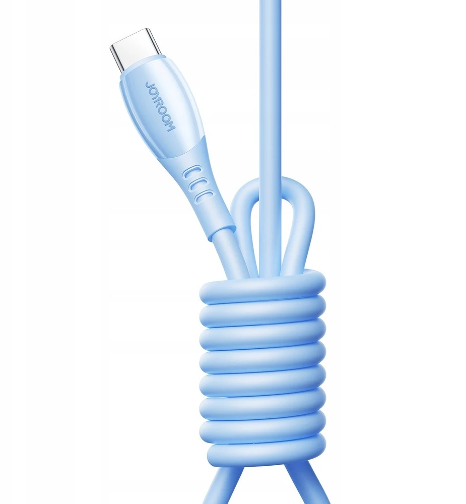 Joyroom S-A59 Vibrant Series 30W USB-C - Lightning kabelis 1.2m - mėlynas