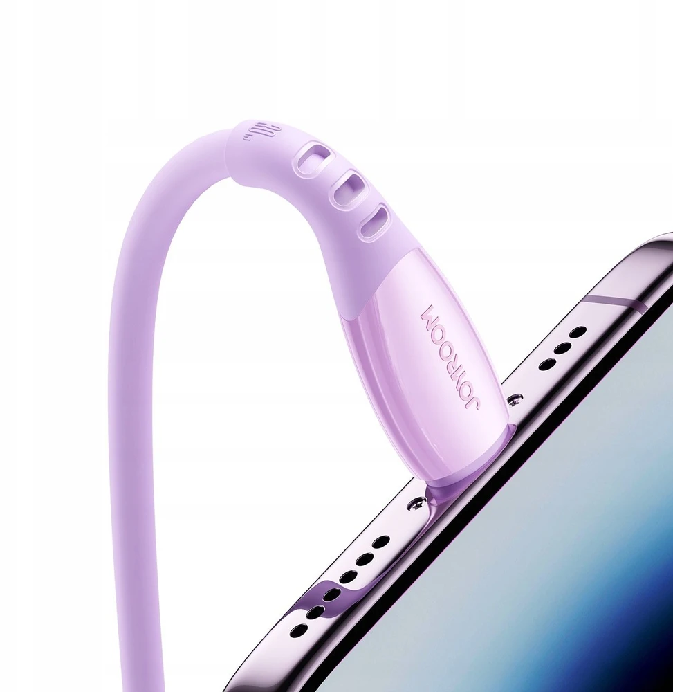Joyroom S-A59 Vibrant Series 30W USB-C - Lightning kabelis 1.2m - violetinė