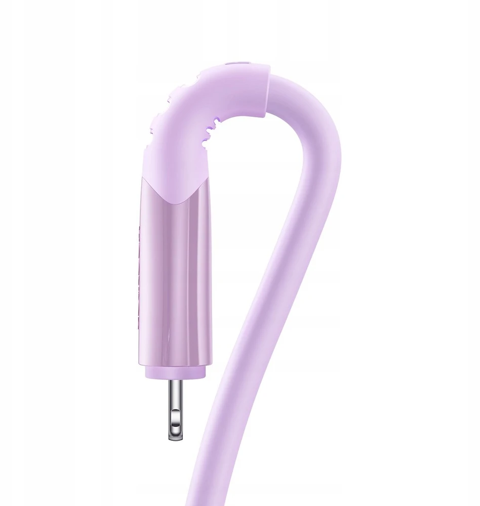 Joyroom S-A59 Vibrant Series 3A USB-A - Lightning kabelis 1.2m - violetinė