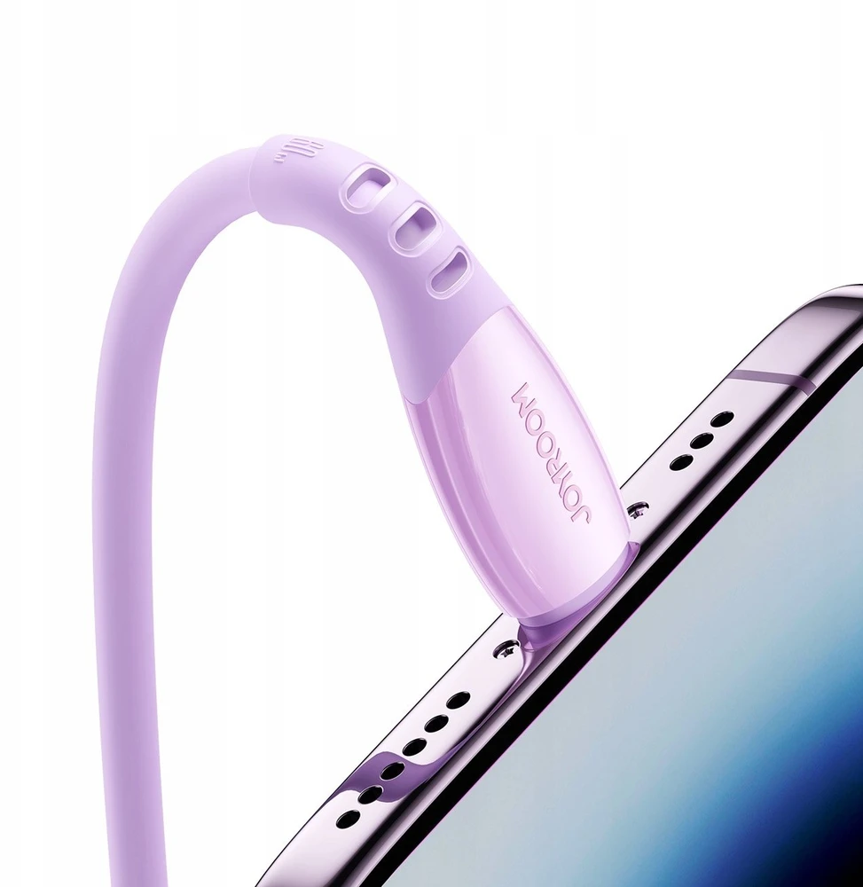 Joyroom S-A59 Vibrant Series 60W USB-C - USB-C kabelis 1.2m - Violetinė