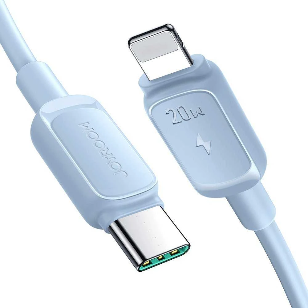 USB kabelis Joyroom (S-CL020A14) „USB-C (Type-C) - Lightning kabelis“ (20W 1.2m) mėlynas