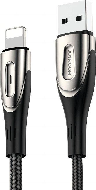 Laidas prie USB / Lightning / 3A 1.2 m Joyroom S-M411 (juodas)