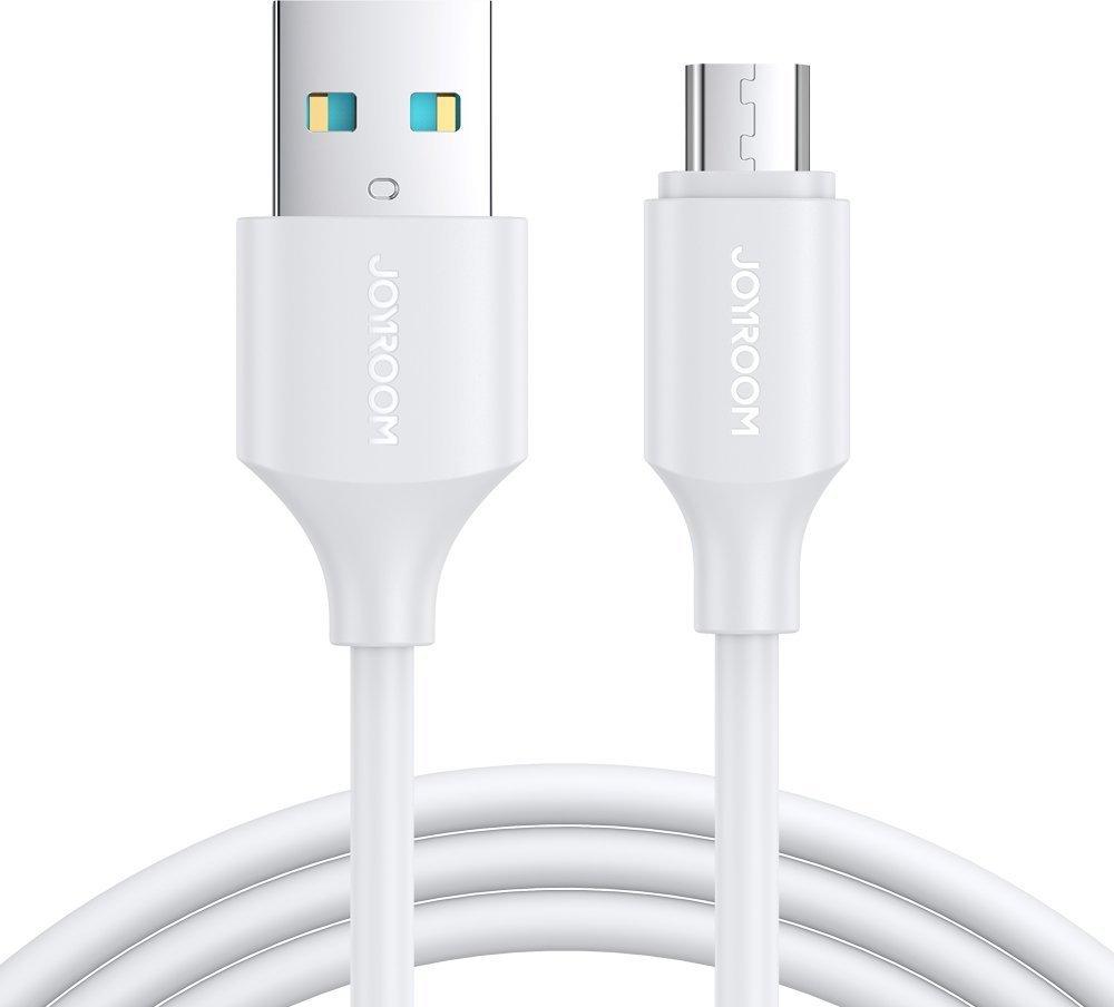 USB kabelis Joyroom S-UM018A9 USB į MicroUSB 2.4A 1.0m baltas