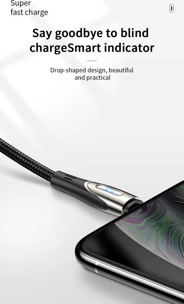 Micro USB 3A greito įkrovimo laidas 1.2 m Joyroom S-M411 (juodas)