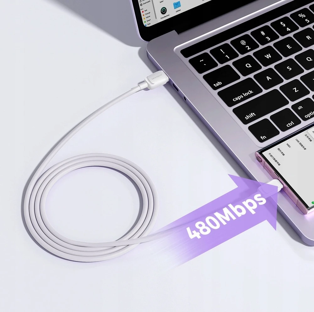Joyroom Kabelis S-AC027A14 USB - USB C 3A 1,2m - Baltas