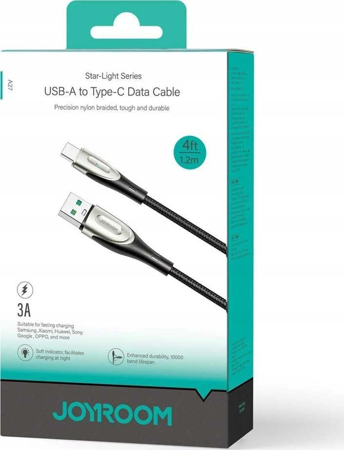 Joyroom Kabelis Pioneer 100W USB į USB C SA31-AC6 / 100W / 1.2m (juodas)