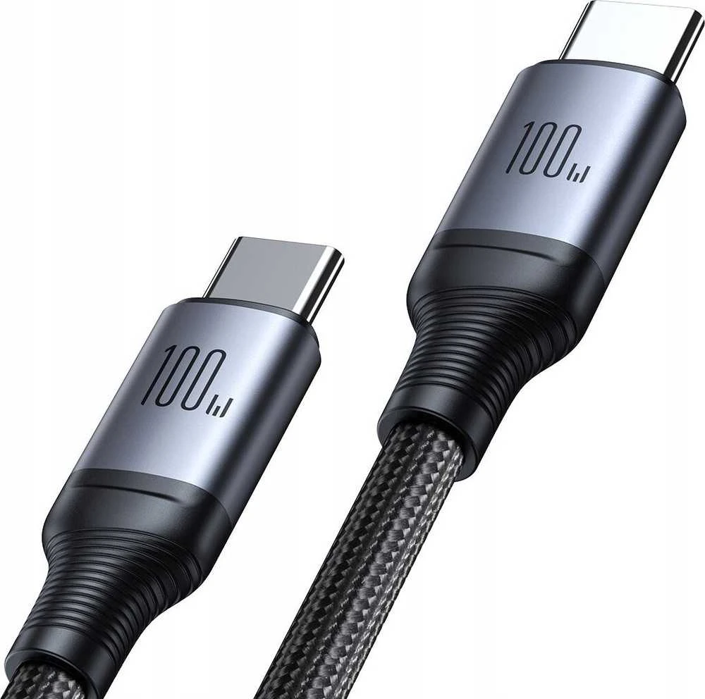 Joyroomkabelis Speedy USB-C - 2x USB-C 100W 1,5m - Juodas