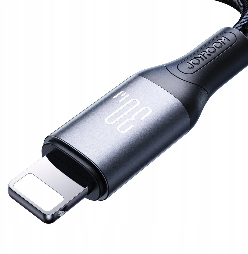 USB kabelis Joyroom S-A28 USB-C į Lightning 30W 1.0m juodas