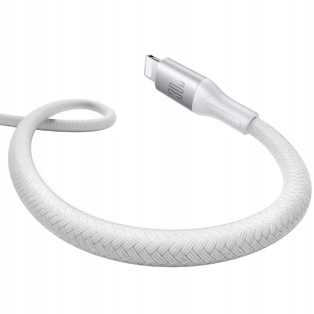 USB kabelis Joyroom S-A28 USB-C į Lightning 30W 2.0m baltas