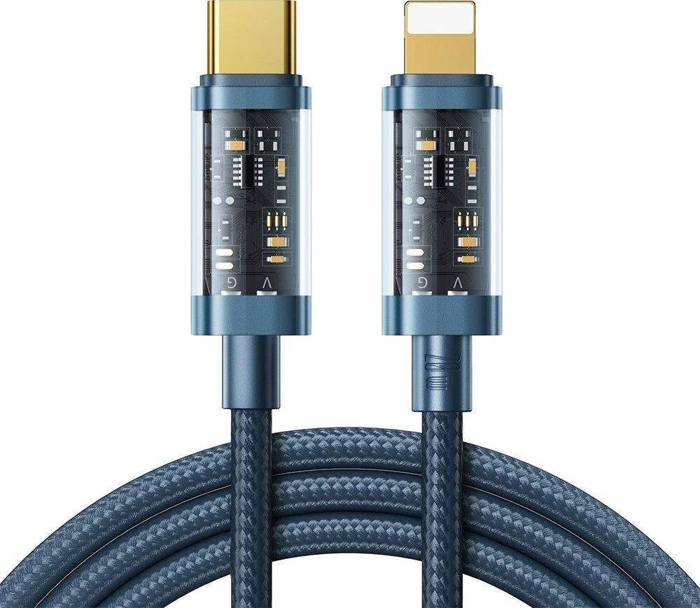 USB-C laidas, skirtas Lightning Joyroom S-CL020A12 20W 1.2m (mėlynas)