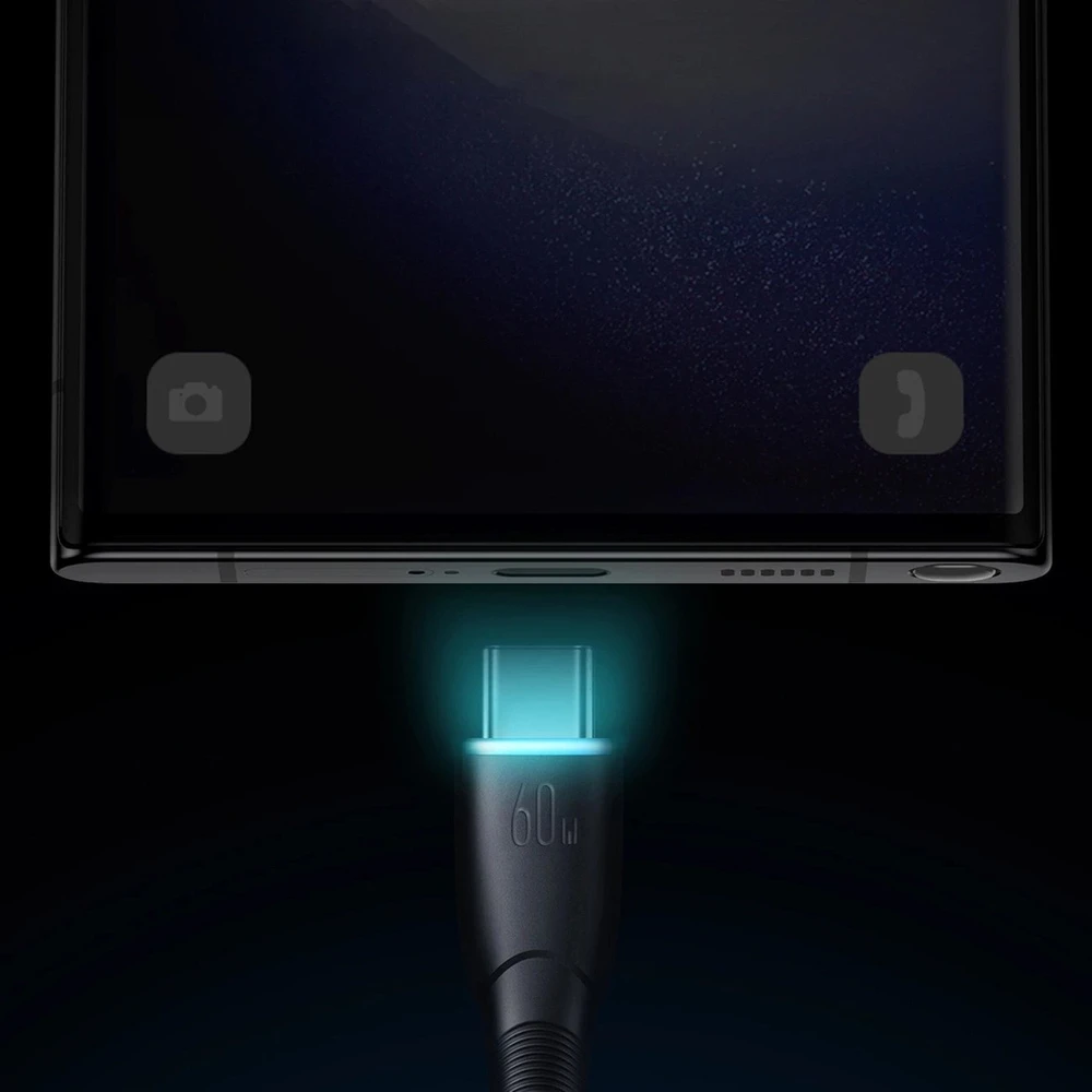 Laidas USB-C į USB-C Joyroom SA32-CC3 Starry, 60W, 1m juodas