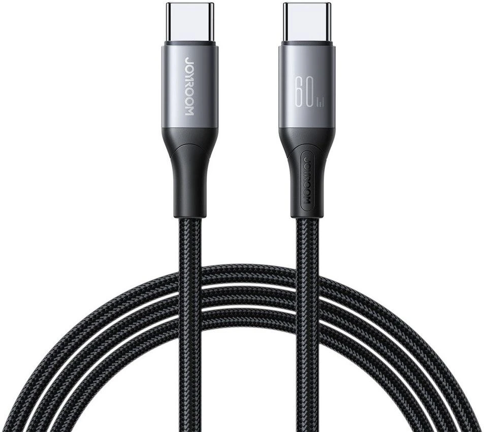 USB kabelis Joyroom S-A28 USB-C to USB-C 60W 1.0m juodas