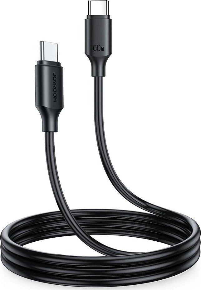 USB kabelis Joyroom S-CC060A9 Type-C į Type-C 60W 1.0m juodas