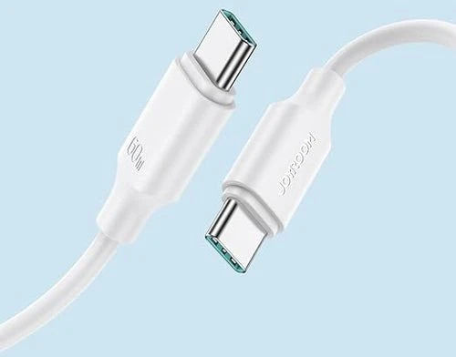 Kabelis Joyroom S-A14 USB-C – USB-C 60W 1,2m – baltos spalvos