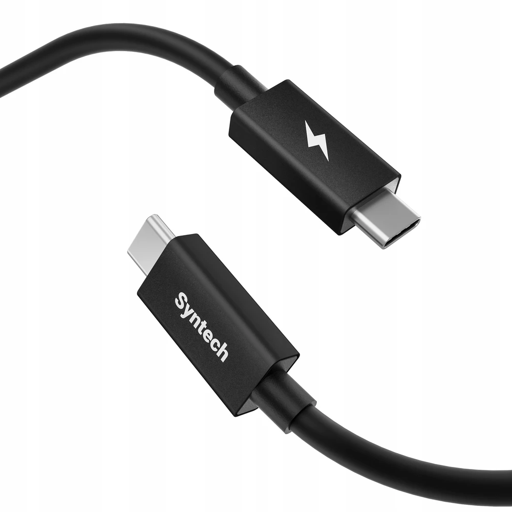 USB kabelis 2x USB-C USB TYPE-C kabelis 40 Gbps duomenų perdavimui USB4 + 100 W įkrovimas / BC600