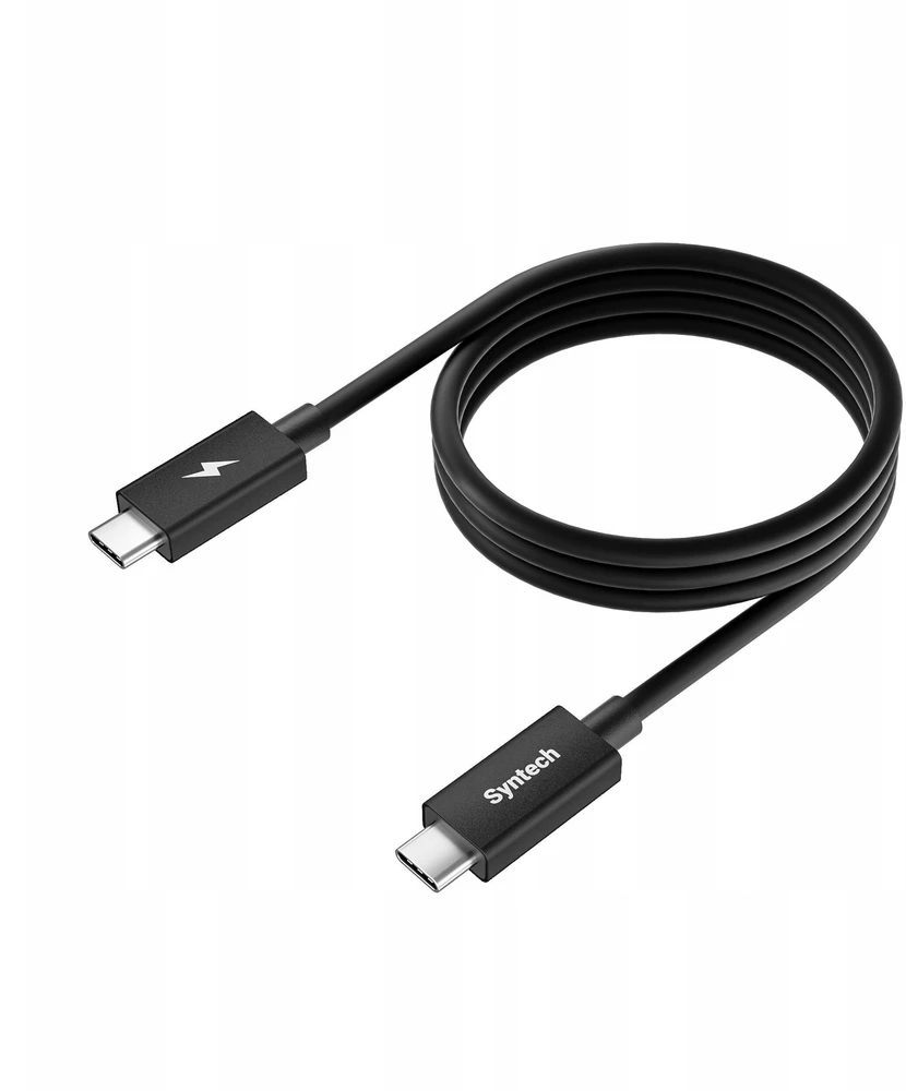 USB kabelis 2x USB-C USB TYPE-C kabelis 40 Gbps duomenų perdavimui USB4 + 100 W įkrovimas / BC600