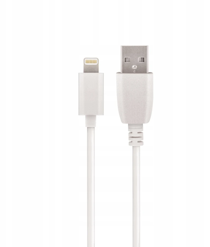 Setty USB laidas 1m 2,4A MFI Lightning baltas R