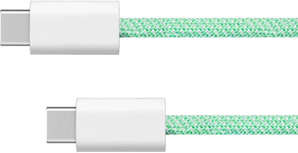 C tipo USB – C tipo USB kabelis 100 W 1.5 m Žalias Kruger & Matz Basic