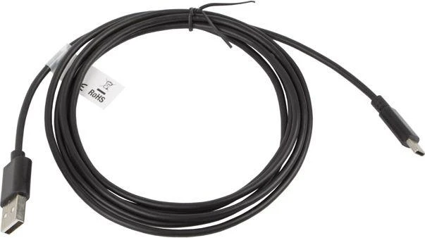 LANBERG CA-USBO-10CC-0018-BK cable USB 2.0 Type-C M -AM 1.8m juodas